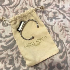 Kinsley Armelle Bracelet - Silver Raven Quartz